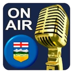 alberta radio stations, canada android application logo